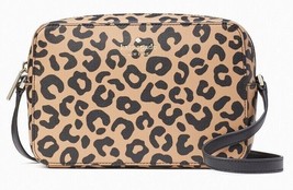 Kate Spade Harper Leopard Crossbody K9278 Cheetah Leopardo NWT $279 Retail FS - £93.17 GBP