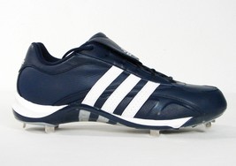 Adidas SM Excelsior 6 Low Baseball Cleats Softball Blue & White Men's 14 NEW - $64.99