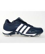 Adidas SM Excelsior 6 Low Baseball Cleats Softball Blue &amp; White Men&#39;s 14... - $64.99