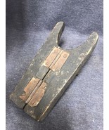 Antique Vintage Rare Wood Folding Bootjack Unique Rare Estate Find - $84.15