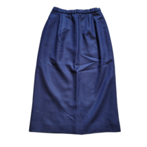 Pendleton | Vintage Navy Blue 100% Wool Stretch Zip Pencil Skirt Women&#39;s... - £19.77 GBP