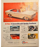 Rambler Compact Car Convertible Summer Excellence All New!-1961 Vintage ... - $9.74