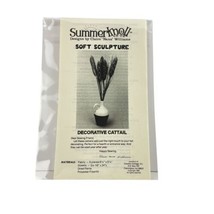 Summerknoll Soft Sculpture Craft Cattail PATTERN by Claire Williams - $14.46