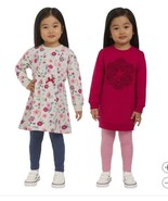 Koala Kids Boys Girls Outfit Pink Multicolor 4-Piece Set Fox Tops Pants - $746.18 MXN