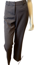 Worthington Curvy Fit Women&#39;s  Flat Front Dress Pants Brown Size 4 - $14.24