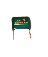 Green Drop 100NF 0.1UF 100wv Capacitors Vintage NOS TESTED 17 PCS - £4.90 GBP