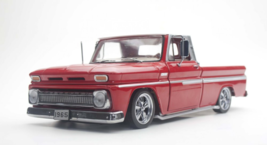 1965 Chevy C-10 Red Pickup Very Rare Manufacturer’s Mistake 1/18 Diecast... - £101.85 GBP