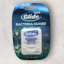 1 x Oral-B Glide Bacteria Guard Floss Mint Flavor, 43.7yd One Pack NEW - £15.60 GBP