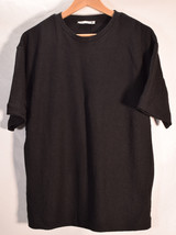 Zara Mens Ss T-Shirt Black S Nwt - £19.46 GBP