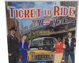 TICKET TO RIDE NEW YORK Board Game - Complete VGC - £6.96 GBP