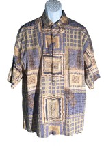 HIBISCUS HAWAII Men&#39;s Short Sleeve Button Down Hawaiian  Shirt 2XL - €14,00 EUR