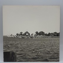 Noir &amp; Blanc Côtier Marina Paysage Photographie W. Galen Barton 1960&#39;s - £67.26 GBP