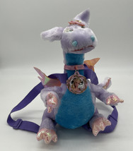 2002 Mattel Barbie as Rapunzel Penelope Dragon Plush Backpack Purse - $25.07