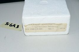 Goodman heating cooling Thermostat CHT18-60C NEW OLD STOCK RARE 516A1 W1A - $573.22 MXN