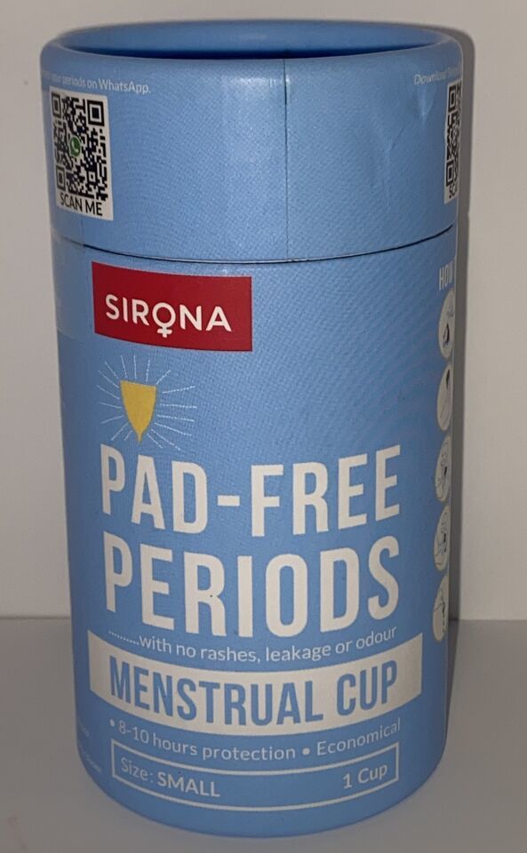 Sirona FDA Approved Reusable Menstrual Cup for Women (Small Size)  Pad F... - $7.03