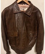 California Flight Jacket VTG Neil Martin Action Back G1 Type Leather Jac... - €123,77 EUR