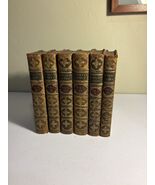 Dodsley Collection Poems 6 Vol FIRST EDITION 1755-1758 Georgian Calf Boo... - $665.00