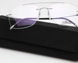 New Silhouette 5561 LA 7000 Silver Eyeglasses Frame 58-17-145 B47mm - $220.49