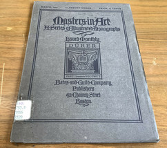Masters in Art Monograph Durer March 1901 - $7.69