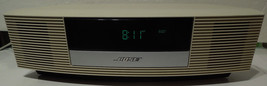 Bose Wave Radio II AM/FM Radio System Alarm AWR1B1 (Beige) w/ Remote Works Great - £99.51 GBP