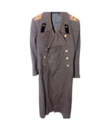 Vintage Colonel Officer Military Daily Winter Coat Soviet Russian Army U... - $119.00