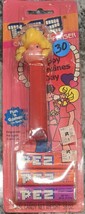 PEZ Pals Blond Girl w/ Pigtails Valentine&#39;s Day Vintage 1994 Dispenser U... - £5.89 GBP