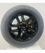 20&quot; GMC Sierra Yukon Black OEM Wheels Goodyear A/T 275/60R20 Tire LUG NUTS - £1,687.51 GBP