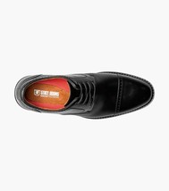 Stacy Adams Bailey Cap Toe Oxford Rich Leather Shoes Black 25750-001 image 5