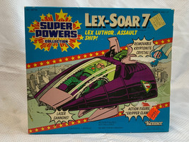 Vtg 1984 DC Comics Inc Kenner &quot;LEX-SOAR 7&quot; Assault Ship Toy in Box Super Powers - £102.60 GBP