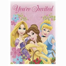 Disneys Fanciful Princess Invitations Birthday Party Supplies 8 Per Package New - £4.01 GBP