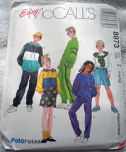 Easy McCall’s Boys &amp; Girls Pullover Tops Pants &amp; Shorts Size Lrg Xlg #8973 - £3.97 GBP