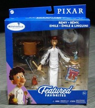 MATTEL Disney Pixar RATATOUILLE Remy Emile Linguini CHEF Playset Figures... - £39.33 GBP
