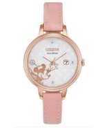 Citizen Womens Watch Disney Minnie Mouse Eco-Drive Analog Pink White EW2... - $369.26 CAD