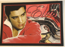 Elvis Presley Postcard Young Elvis In Red Jacket - $3.46