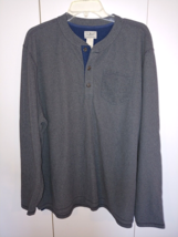 L. L. B EAN Men&quot;S Pullover Polyester Fleece W/BUTTON PLACKET-XXL-WORN Once - £13.34 GBP