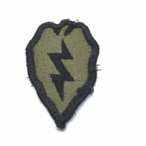 US Army Patch 25th Infantry Division Subdued SSI Badge Embroidered Insignia - $3.69