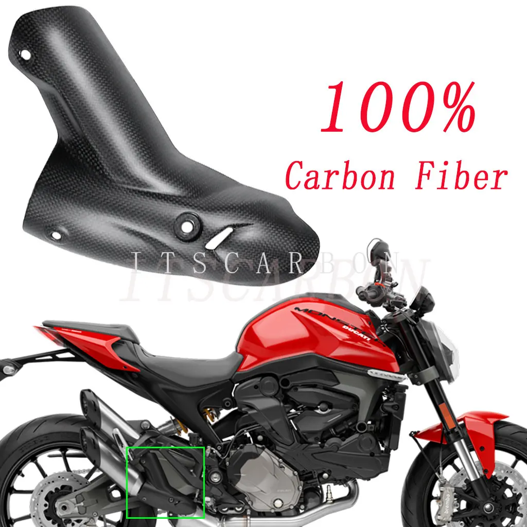 For Ducati Monster 937 2021 2022 2023 100% Real Carbon Fiber Motorcycle - £124.65 GBP