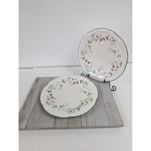 Pfaltzgraff Winterberry Dinner Plates 10 3/8&quot; Set of 2 Made in USA - £19.72 GBP