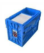 1 BCW Blue Plastic Short Comic Book Bin - €37,17 EUR