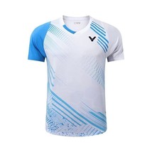 Adult Kid Victor Men&#39;s Sports Tops Badminton Clothes Table Tennis T-Shirts - £17.53 GBP