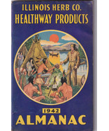 Illinois Herb Co. Healthway Products Almanac 1942 - $4.00