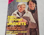 Mon Tricot Knit &amp; Crochet Magazine MD50 November/December Jackets Coat S... - $12.98