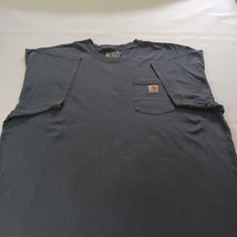 Carhartt K87 BLS Loose Fit Men's Blue Cotton Short Sleeve Crewneck T-Shirt Sz XL image 10