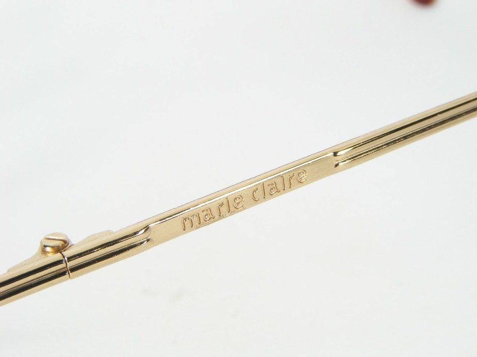 Marie Claire MC1100 20 GOLD /SILVER EYEGLASSES GLASSES FRAME 48-18-140mm France Item image 6
