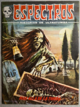 ESPECTROS (1972) Spanish B&amp;W horror comics magazine Steve Ditko artwork VG+ - $39.59