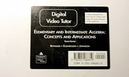 digital Video Tutor Elementary and Intermeadiate Algebra Concepts and Ap... - £19.31 GBP
