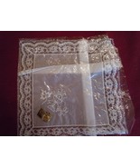 NEW Reliougs Christening 1st Communion Confirmation Bride Lace Embroider... - $55.17 MXN