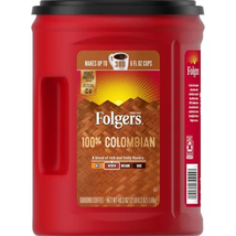 Folgers 100% Medium Roast Ground Colombian Coffee (40.3 Oz.) - $27.05