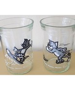 Vintage Tom and Jerry Tom Skating &amp; Surfboard Welch&#39;s Glass Jelly Jam Ja... - €10,20 EUR