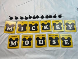 1976 Parker Bros Mickey Mouse Club Board Game Replacement Cards and Movers - £11.59 GBP